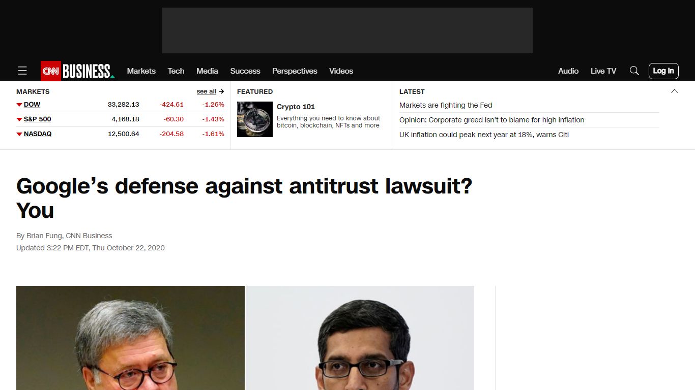 Antitrust law: Google's defense against lawsuit? You - CNN